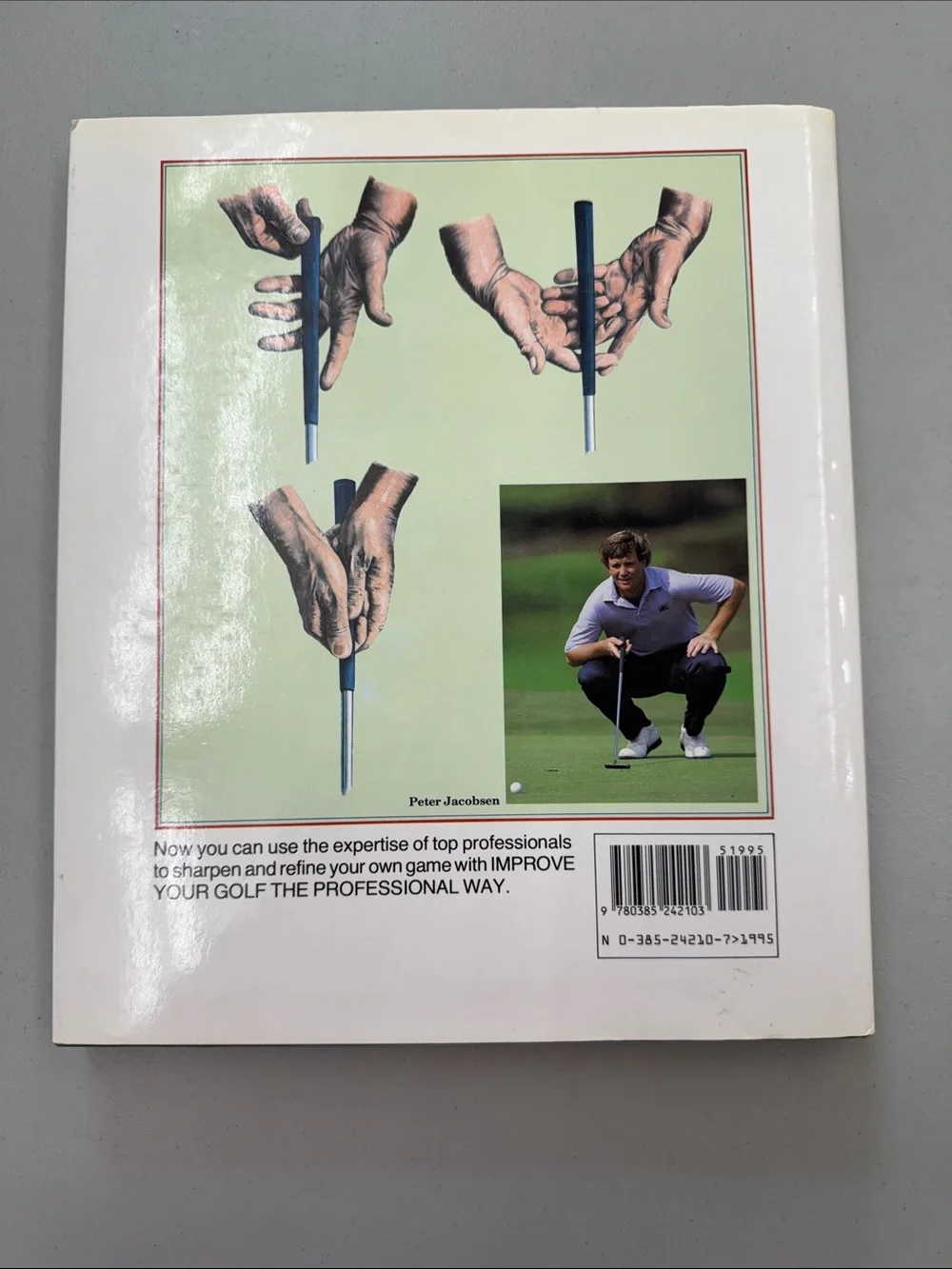 Improve Your Golf Th Professional Way Instructional Guide Book from professional